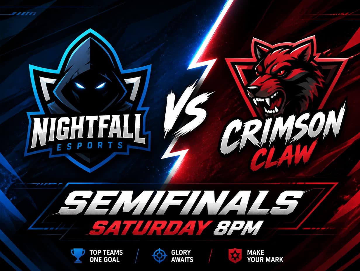 Esports Graphic graphic made with Graphic Generator