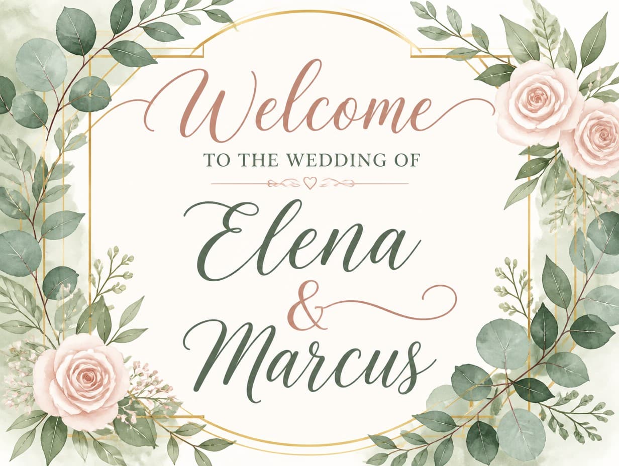 Wedding Graphic graphic made with Graphic Generator
