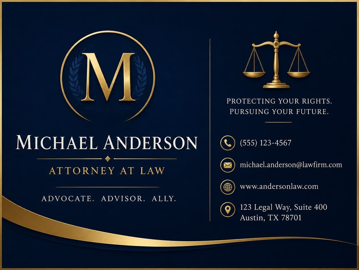 Business Card graphic made with Graphic Generator