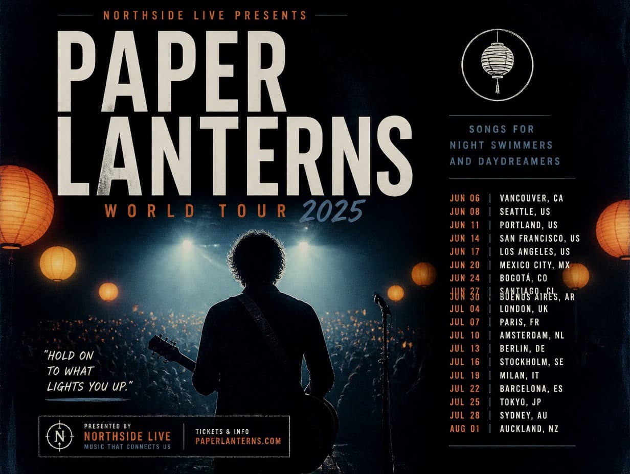 Concert Poster graphic made with Graphic Generator
