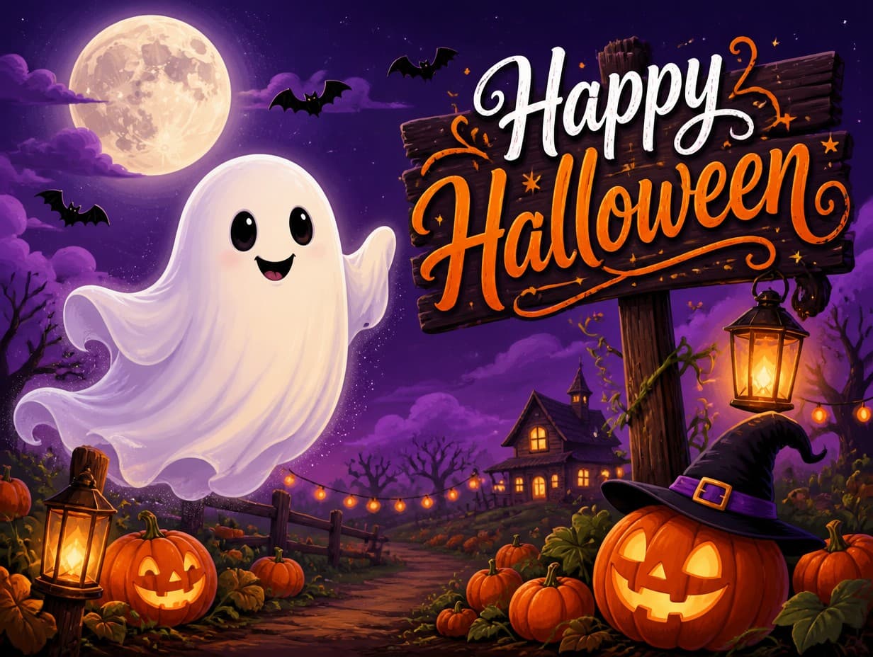 Halloween Graphic graphic made with Graphic Generator