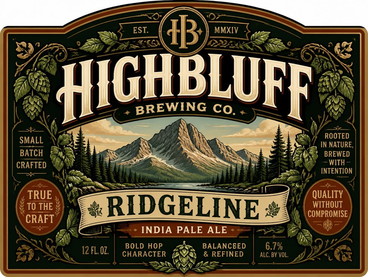 Label graphic made with Graphic Generator