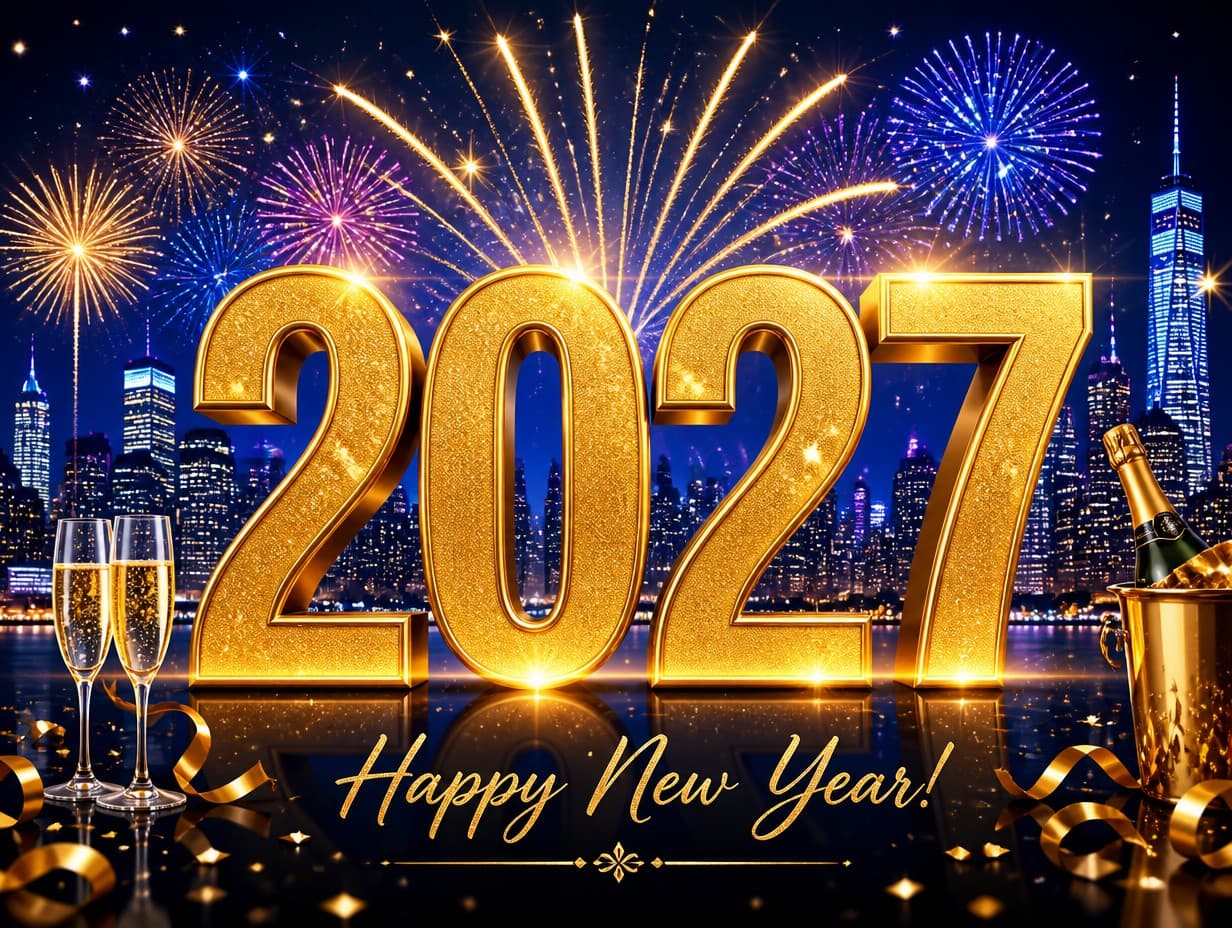 New Year Graphic graphic made with Graphic Generator